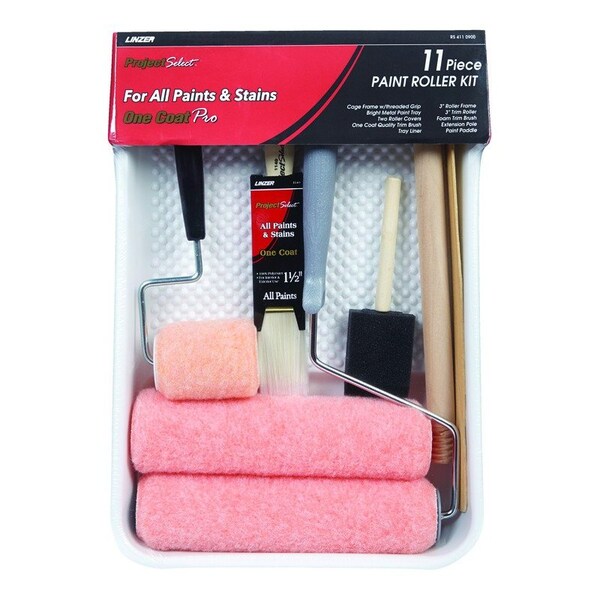 Linzer Roller Paint Kit 11Pc RS 411 0900 Zoro
